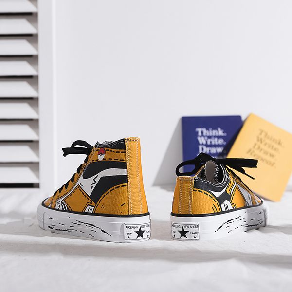 men women 2020 canvas shoes blue red white green classic mens casual shoes, Black
men women 2020 canvas shoes blue red white green classic mens casual shoes, Black