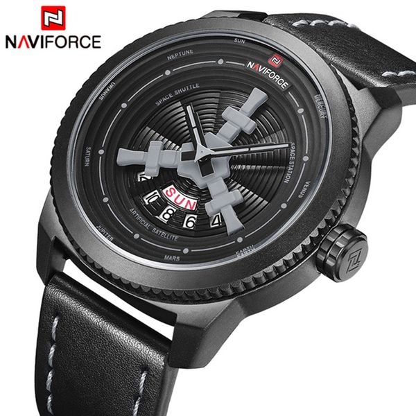 2019 naviforce men sports watches men's quartz clock man fashion casual leather strap army wrist watch, Slivery;brown
2019 naviforce men sports watches men's quartz clock man fashion casual leather strap army wrist watch, Slivery;brown