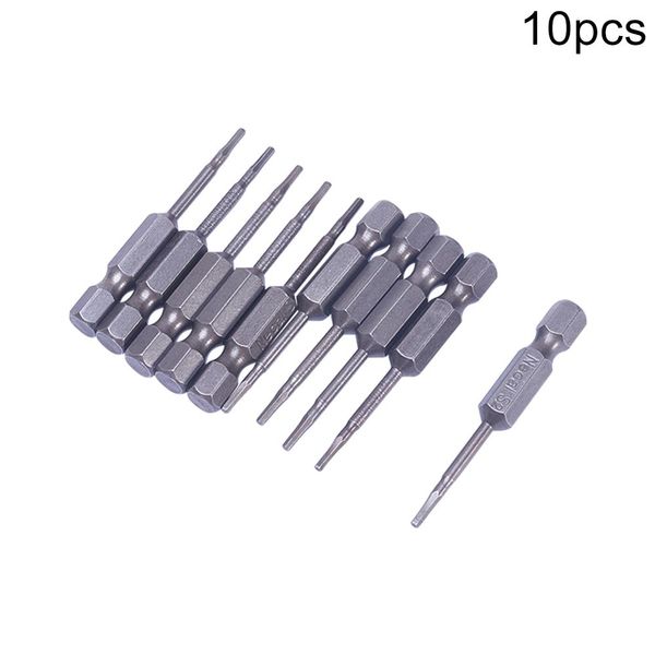 utoolmart 10pcs/lot 1/4" hex shank magnetic hex head screwdriver bits hexagon screwdriver set 50mm length
utoolmart 10pcs/lot 1/4" hex shank magnetic hex head screwdriver bits hexagon screwdriver set 50mm length
