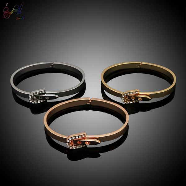 yulaili 2019 fashion belt design 24 karat gold silver rose color zinc alloy rhinestone bracelet set for women, Golden;silver
yulaili 2019 fashion belt design 24 karat gold silver rose color zinc alloy rhinestone bracelet set for women, Golden;silver