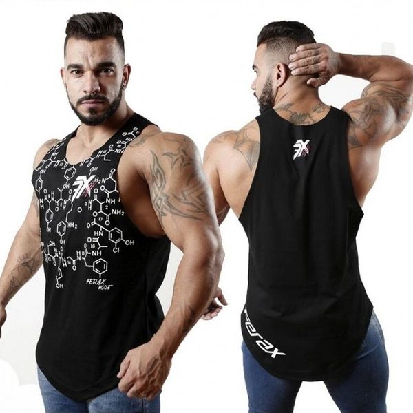 2018 brand mens t shirts summer cotton slim fit men tank clothing bodybuilding undershirt golds fitness tees, White;black
2018 brand mens t shirts summer cotton slim fit men tank clothing bodybuilding undershirt golds fitness tees, White;black