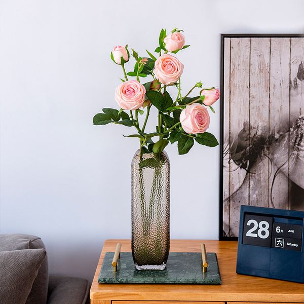 high-end bulgarian rose flower single hand moisturizing artificial flower room store l lobby decoration wedding fake flowers
high-end bulgarian rose flower single hand moisturizing artificial flower room store l lobby decoration wedding fake flowers