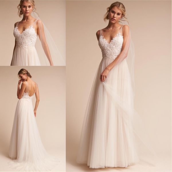 2018 bhldn ivory lace tulle beach wedding dre e a line v neck pleat long ummer holiday bridal gown wedding reception dre
2018 bhldn ivory lace tulle beach wedding dre e a line v neck pleat long ummer holiday bridal gown wedding reception dre