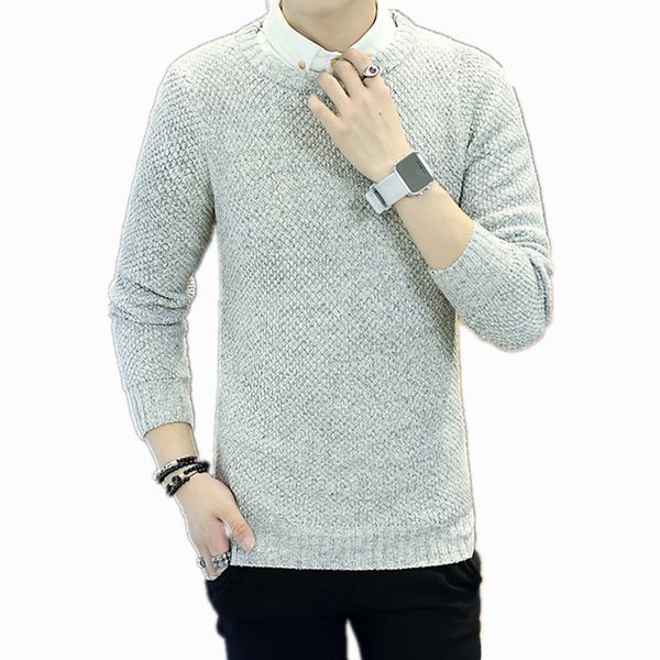 2018 new autumn youth fashion casual men sweater o-neck solid slim fit knitting sweaters and pullovers men pullover male, White;black
2018 new autumn youth fashion casual men sweater o-neck solid slim fit knitting sweaters and pullovers men pullover male, White;black