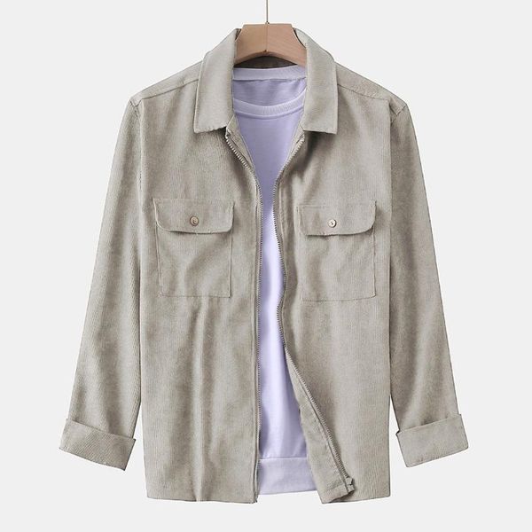 mens autumn coat jackets 2020 corduroy casual long sleeve solid spring autumn new overwear miesten takki erkek ceketi, Black;brown
mens autumn coat jackets 2020 corduroy casual long sleeve solid spring autumn new overwear miesten takki erkek ceketi, Black;brown