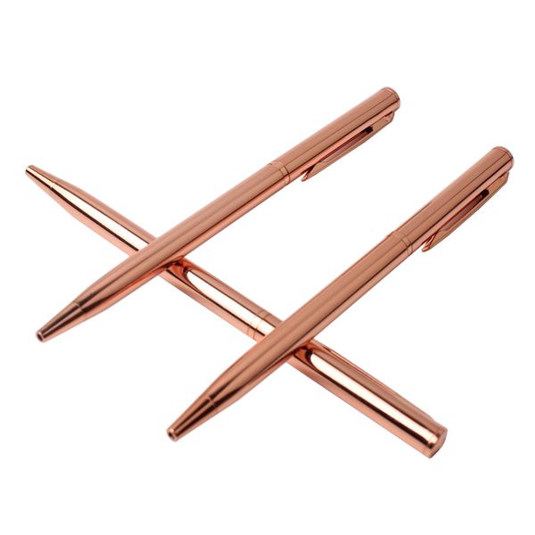 Rose Gold Ballpoint Pen Stainless Steel Rod Rotating Metal Ball Pens For School Office Stationery Ballpoint Pen Writing 0.7mm, Multi-colored
Rose Gold Ballpoint Pen Stainless Steel Rod Rotating Metal Ball Pens For School Office Stationery Ballpoint Pen Writing 0.7mm, Multi-colored