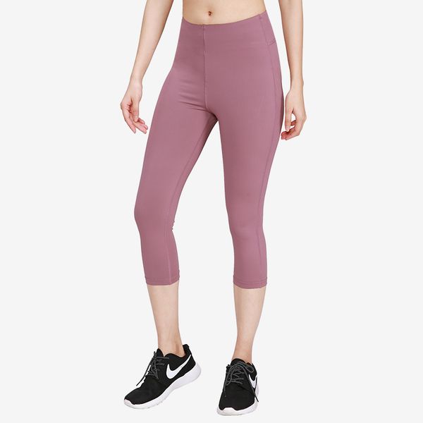 high waist yoga pants quick dry breathable capri sports cropped trousers female running training fitness gym leggings women, White;red
high waist yoga pants quick dry breathable capri sports cropped trousers female running training fitness gym leggings women, White;red