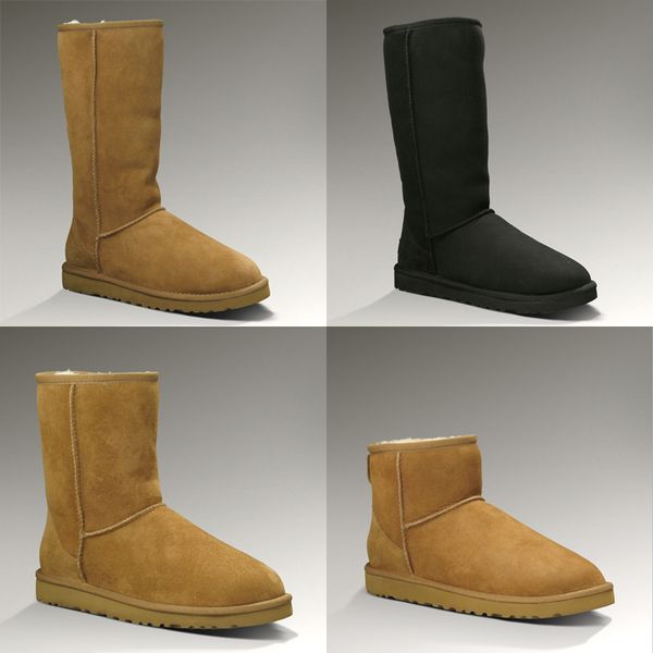classic women snow boots designer genuine cow suede ladies australia ug warm winter boots woman shoes mujer botas ing, Black
classic women snow boots designer genuine cow suede ladies australia ug warm winter boots woman shoes mujer botas ing, Black