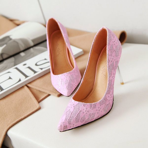 wholesale stiletto heel sequins fabric pointed toe women pumps 100mm fashion high heels shoes for women office dress shoes large size, Black
wholesale stiletto heel sequins fabric pointed toe women pumps 100mm fashion high heels shoes for women office dress shoes large size, Black