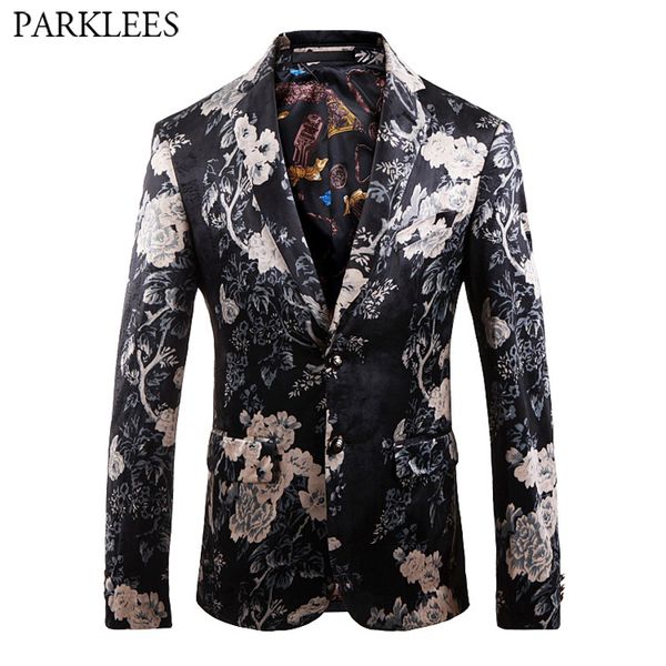 vintage floral print velvet dress blazer men party wedding groom tuxedo suit jacket men nightclub stage singer clothes costumes, White;black
vintage floral print velvet dress blazer men party wedding groom tuxedo suit jacket men nightclub stage singer clothes costumes, White;black