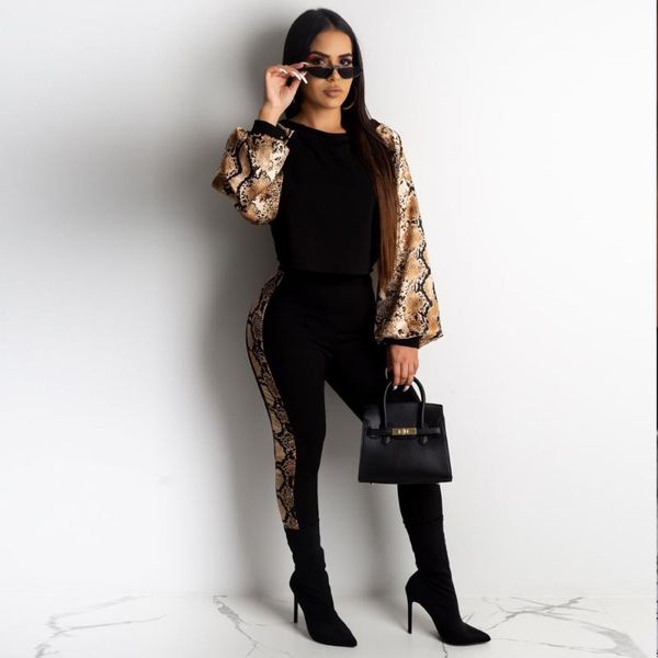 двухкусочный set leopard print design tracksuit женщины повседневная crop top luxury эпикировка 2 piece set элегантный змеи pattern плюс раз, White
двухкусочный set leopard print design tracksuit женщины повседневная crop top luxury эпикировка 2 piece set элегантный змеи pattern плюс раз, White