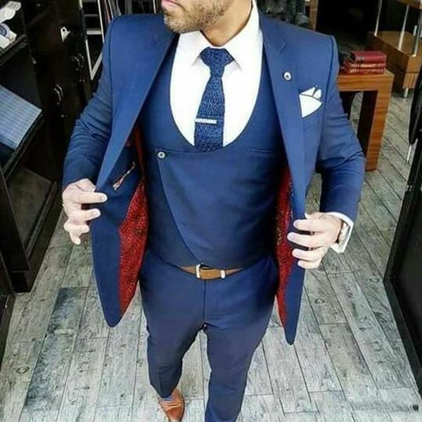 navy blue groom wear suits fashion design 3 pieces(jacket+vest+pants) men suits custom made shawl lapel blazer, Black;gray
navy blue groom wear suits fashion design 3 pieces(jacket+vest+pants) men suits custom made shawl lapel blazer, Black;gray