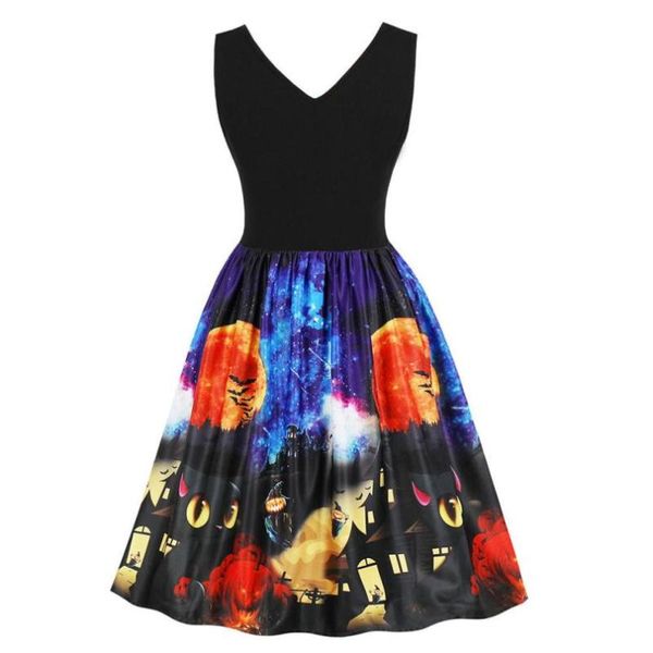 women ladies sleeveless vintage pumpkins halloween evening prom costume swing dress halloween party fast sending drop ship l821, Black;red
women ladies sleeveless vintage pumpkins halloween evening prom costume swing dress halloween party fast sending drop ship l821, Black;red