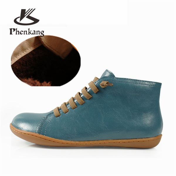 women winter boots sheepskin flat shoes women's ankle comfortable boots woman botas soft barefoot footware winter with fur, Black
women winter boots sheepskin flat shoes women's ankle comfortable boots woman botas soft barefoot footware winter with fur, Black
