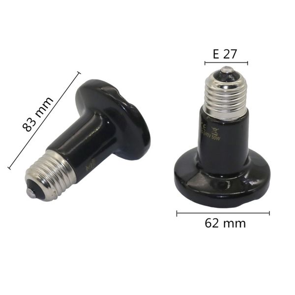 mini pet reptile heating lamp infrared ceramic heating bulb reptile 25w 50w 75w 100w pet rabbit reptile snake heating warm lamp
mini pet reptile heating lamp infrared ceramic heating bulb reptile 25w 50w 75w 100w pet rabbit reptile snake heating warm lamp