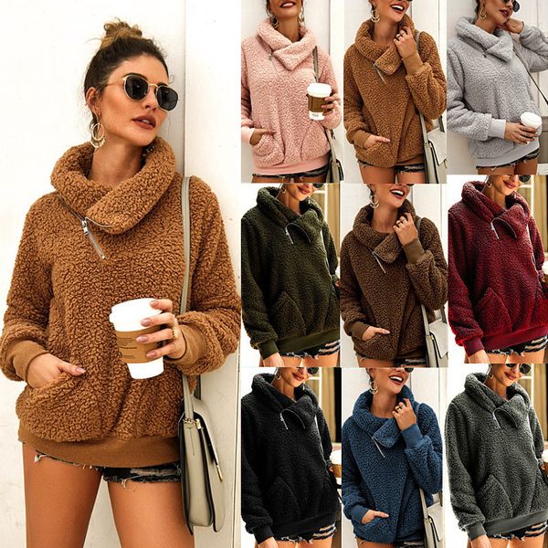 women fashion hooded sweatshirt coat long sleeve hooded fleece sweatshirt autumn winter thicken warm zip up hoodie pullover hot, Black
women fashion hooded sweatshirt coat long sleeve hooded fleece sweatshirt autumn winter thicken warm zip up hoodie pullover hot, Black