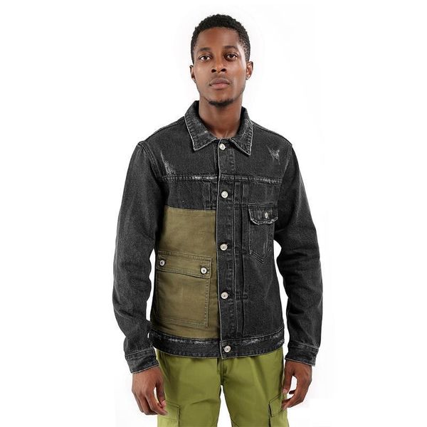 luxury designer clothes outwear coats demin jacket old retro lapel denim clothing mens designer jackets windbreaker plus size -5xl, Black;brown
luxury designer clothes outwear coats demin jacket old retro lapel denim clothing mens designer jackets windbreaker plus size -5xl, Black;brown