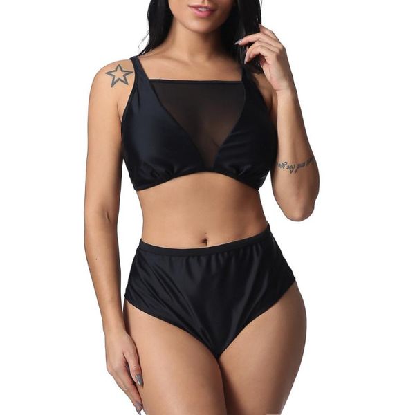 high waist swimsuit plus size swimwear women solid black bikini bathing suit 2019 retro bikini set large size swimsuit xxxxl *e
high waist swimsuit plus size swimwear women solid black bikini bathing suit 2019 retro bikini set large size swimsuit xxxxl *e