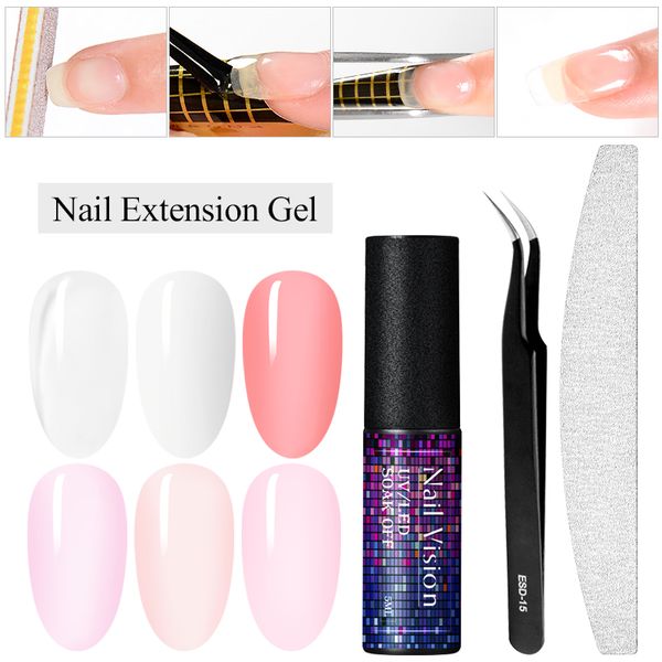 nail vision quick extension gel set white clear acrylic poly uv gel soak off crystal jelly finger building tips manicure, Red;pink
nail vision quick extension gel set white clear acrylic poly uv gel soak off crystal jelly finger building tips manicure, Red;pink