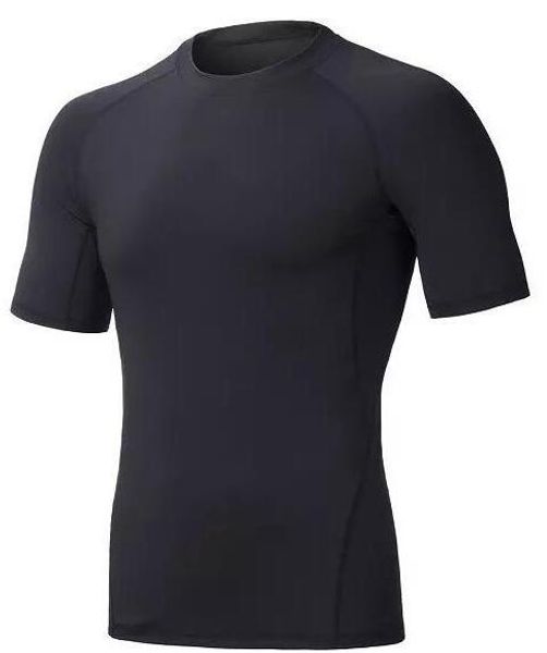 2019 men's tight clothes running short-sleeved quick-drying t-shirt 347, Black;blue 
2019 men's tight clothes running short-sleeved quick-drying t-shirt 347, Black;blue