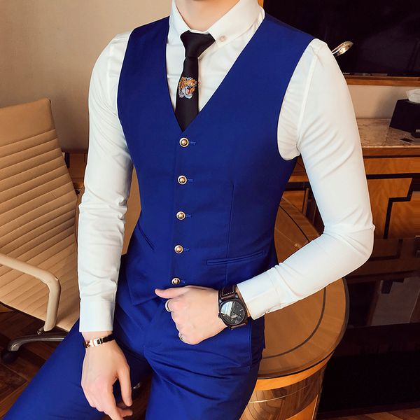 classic pure color men suit vest business wedding banquet men's vest 2018 most popular men, Black;white
classic pure color men suit vest business wedding banquet men's vest 2018 most popular men, Black;white