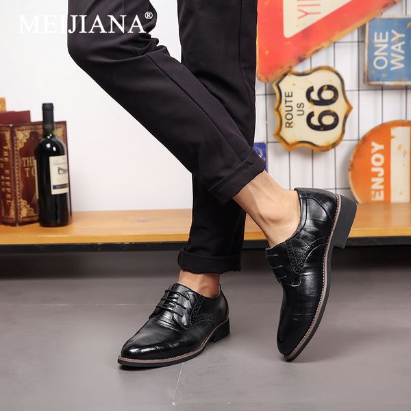fashion dress 38-47 oxfords big wedding size business casual pointed male wholesales formal shoes leather men flats, Black
fashion dress 38-47 oxfords big wedding size business casual pointed male wholesales formal shoes leather men flats, Black