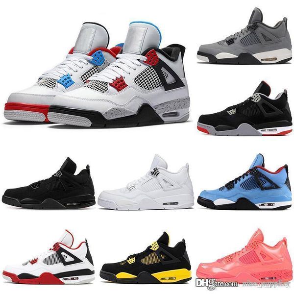 2019 new bred 4 4s men basketball shoes cool grey black cat fire red pure money white cement designer mens trainers sports sneakers
2019 new bred 4 4s men basketball shoes cool grey black cat fire red pure money white cement designer mens trainers sports sneakers