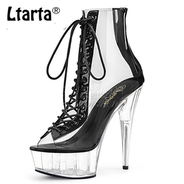 ltarta 15cm heels solid round head ultra-high thin heel black leather stitching street p low tube short boots lyp
ltarta 15cm heels solid round head ultra-high thin heel black leather stitching street p low tube short boots lyp