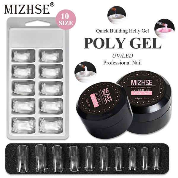 mizhse uv gel poly gel nails polygels nails builder gellak poligel kit for nail extension acrylic nail crystal uv resin builder, Red;pink
mizhse uv gel poly gel nails polygels nails builder gellak poligel kit for nail extension acrylic nail crystal uv resin builder, Red;pink