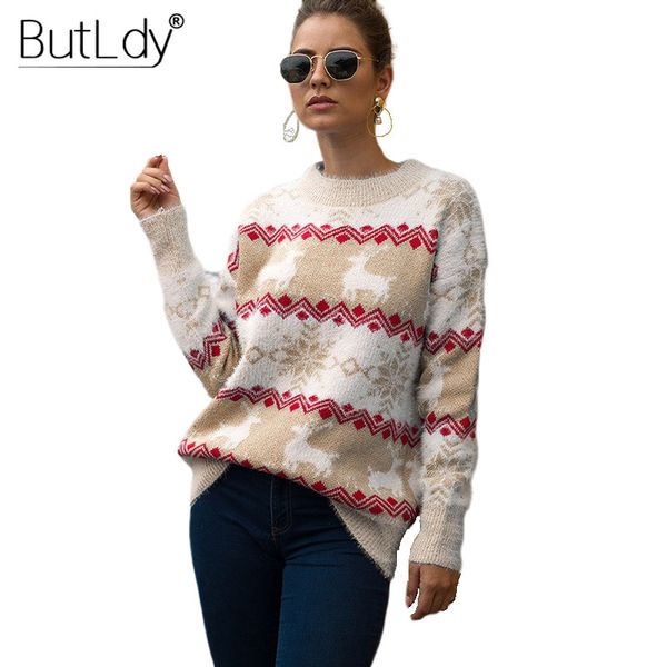 o-neck snowflake elk sweater women stitching printing pullovers new style 2019 autumn winter long sleeve sweater for women, White;black
o-neck snowflake elk sweater women stitching printing pullovers new style 2019 autumn winter long sleeve sweater for women, White;black