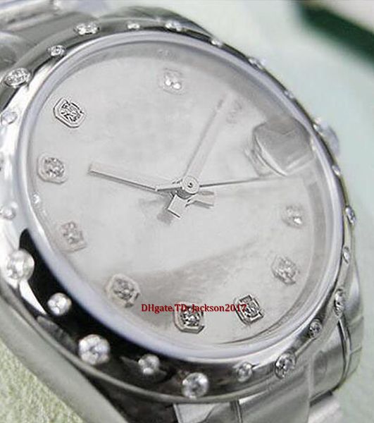 original box certificate casual modern lady women's watches 178344 midsize steel white gold bezel mother of pearl diamond, Slivery;brown
original box certificate casual modern lady women's watches 178344 midsize steel white gold bezel mother of pearl diamond, Slivery;brown