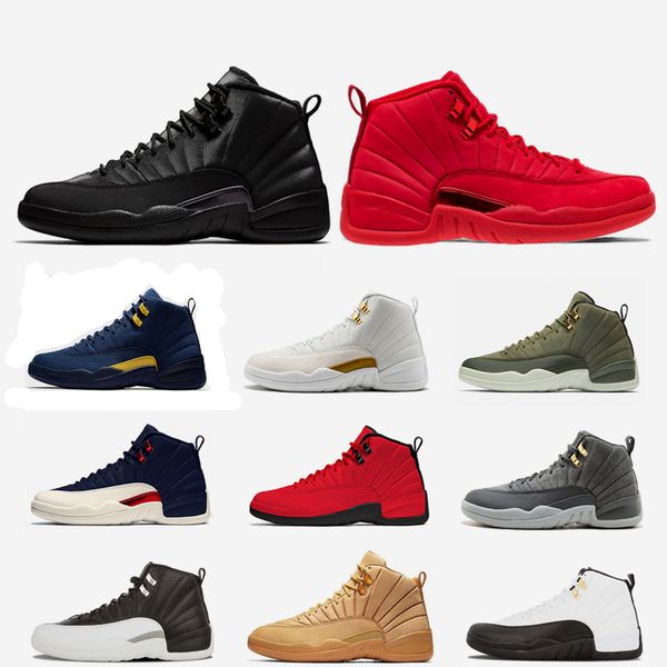 12 12s Basketball shoes 2019 mens Winterized WNTR Gym red Flu game University blue College navy the master men Sports Sneakers size 7-13
12 12s Basketball shoes 2019 mens Winterized WNTR Gym red Flu game University blue College navy the master men Sports Sneakers size 7-13