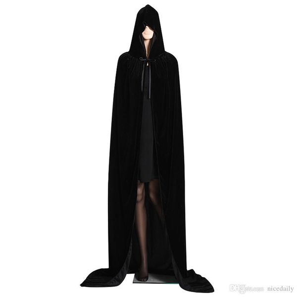 party supply full length hooded cloak long velvet cape for halloween christmas fancy cape cosplay costume for women men wholesale
party supply full length hooded cloak long velvet cape for halloween christmas fancy cape cosplay costume for women men wholesale