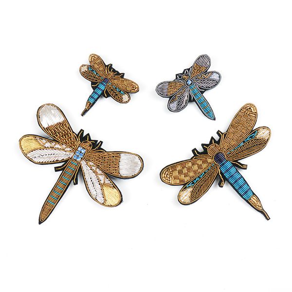 gugutree india silk embroidery dragonfly patch animal cartoon patches badges applique patches for clothing sk-38, Black
gugutree india silk embroidery dragonfly patch animal cartoon patches badges applique patches for clothing sk-38, Black