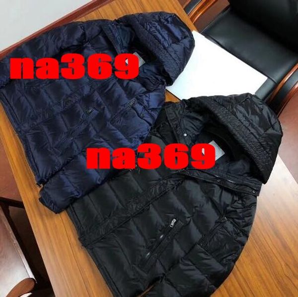 2018 new designer winter men's black blue down jacket zip warm thick high-quality hoodie casual loose mens jacket coat jackets
2018 new designer winter men's black blue down jacket zip warm thick high-quality hoodie casual loose mens jacket coat jackets