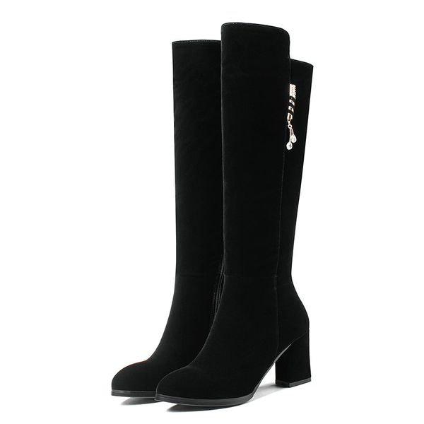 size 34-40 female black color mid calf boots ladies metal decoration shoes women zips winter dress boot woman thick heels shoe
size 34-40 female black color mid calf boots ladies metal decoration shoes women zips winter dress boot woman thick heels shoe