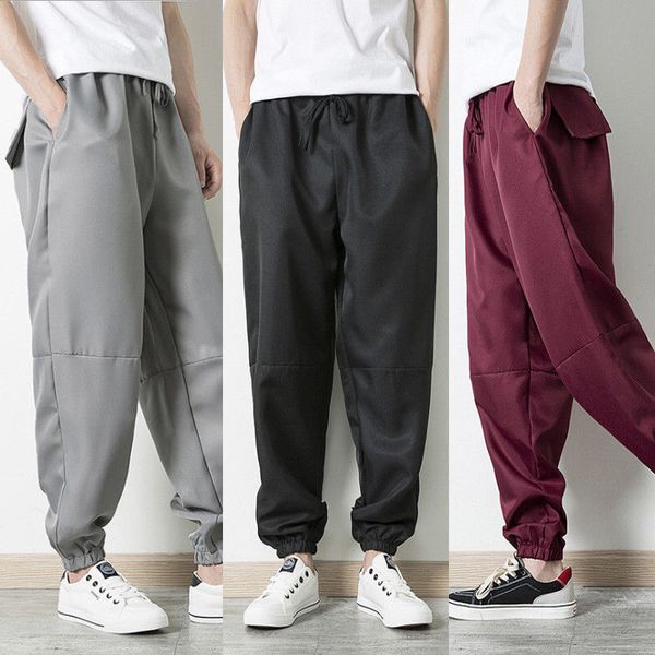 новые mens casual костюмы беговая joggers трениках брюки hip-hop гарем горячая продажа мужчины drawstring длинные шаровары, Black
новые mens casual костюмы беговая joggers трениках брюки hip-hop гарем горячая продажа мужчины drawstring длинные шаровары, Black