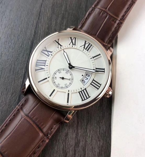new fashion luxury watch leather strap automatic day running satch business casual men women couple quartz watch, Slivery;brown
new fashion luxury watch leather strap automatic day running satch business casual men women couple quartz watch, Slivery;brown
