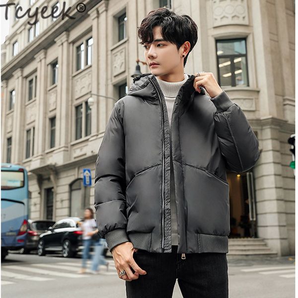 tcyeek winter coat men brand down jacket hooded clothing 2019 thick warm short duck down parka coats overcoat hiver ropa lw1652, Black
tcyeek winter coat men brand down jacket hooded clothing 2019 thick warm short duck down parka coats overcoat hiver ropa lw1652, Black