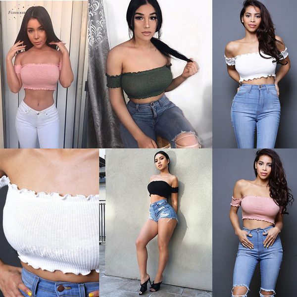 женщины лето tank top мода плеча жилет танки твердая повседневный crop с коротким рукавом топы горячие продаж, White
женщины лето tank top мода плеча жилет танки твердая повседневный crop с коротким рукавом топы горячие продаж, White