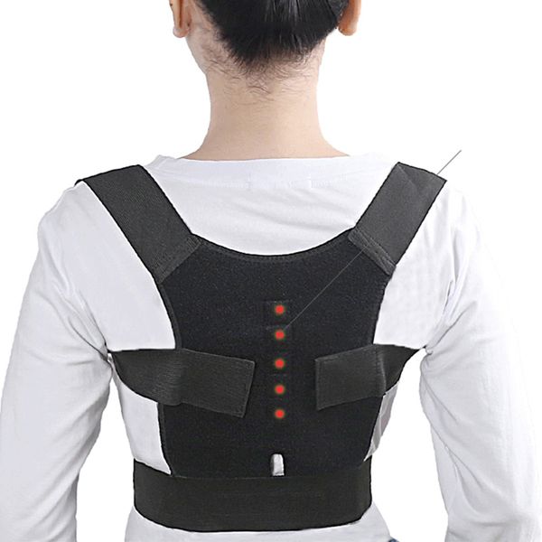 1pcs shoulder back correct belt magnets posture corrector back support brace humpback postural correction belt chiropractic vest, Black;blue
1pcs shoulder back correct belt magnets posture corrector back support brace humpback postural correction belt chiropractic vest, Black;blue
