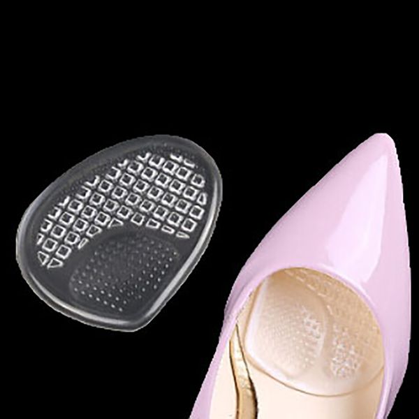 silicone gel front forefoot pads soft pain relief high heels half palm insoles, Black
silicone gel front forefoot pads soft pain relief high heels half palm insoles, Black