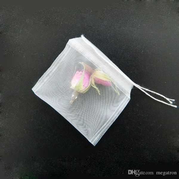 6*7cm reusable with string hanging tea empty bags fine nylon mesh strain filter bag herb loose diy cup tea strainer
6*7cm reusable with string hanging tea empty bags fine nylon mesh strain filter bag herb loose diy cup tea strainer
