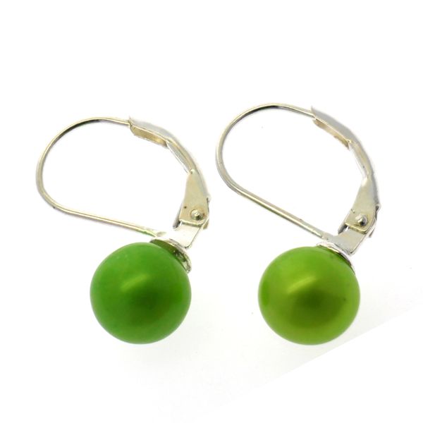 new glamour 925 sterling silver jewelry pearl earring with green female earring clip, Golden
new glamour 925 sterling silver jewelry pearl earring with green female earring clip, Golden
