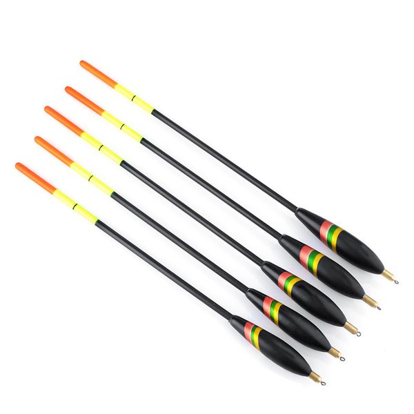 5 pcs multi-size wooden fishing float widening tail vivid color fishing float hv99 
5 pcs multi-size wooden fishing float widening tail vivid color fishing float hv99