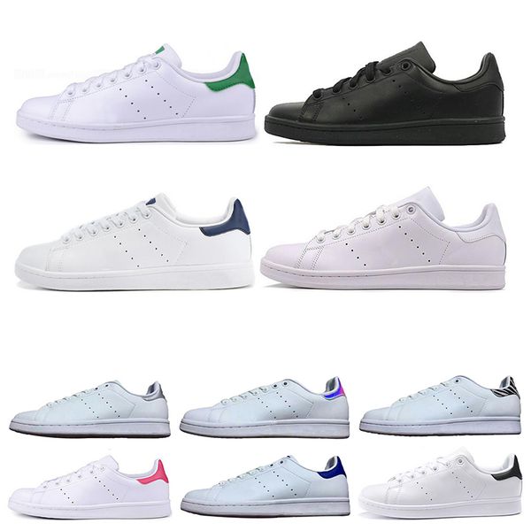 fashion women men new stan shoes fashion smith sneakers casual shoes triple white black green leather sport flats 36-45
fashion women men new stan shoes fashion smith sneakers casual shoes triple white black green leather sport flats 36-45