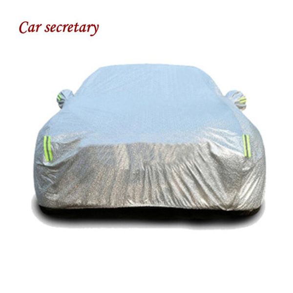 universal car covers aluminum film waterproof auot cover sun uv snow dust resistant protection direct sales cover for sedan
universal car covers aluminum film waterproof auot cover sun uv snow dust resistant protection direct sales cover for sedan