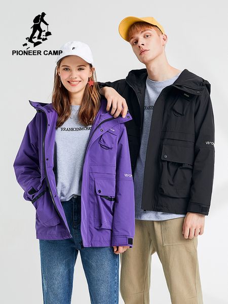 pioneer camp men women boyfriend jacket hooded purple royal blue casual outwear men's clothes windbreaker ajk908158t, Black;brown
pioneer camp men women boyfriend jacket hooded purple royal blue casual outwear men's clothes windbreaker ajk908158t, Black;brown
