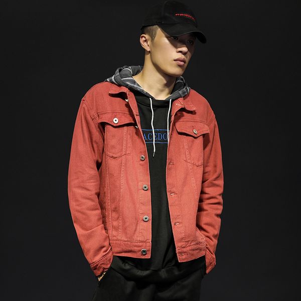 autumn new style jeans coat men korean-style jacket workwear trend versatile handsome loose-fit hong kong style on clothes men's, Black;brown
autumn new style jeans coat men korean-style jacket workwear trend versatile handsome loose-fit hong kong style on clothes men's, Black;brown