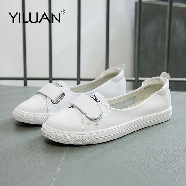yiluan leather summer new shallow mouth white shoes buckle strap women casual flat sports travel driving pregnant woman shoes, Black
yiluan leather summer new shallow mouth white shoes buckle strap women casual flat sports travel driving pregnant woman shoes, Black